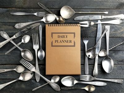 spoons representing daily tasks to illustrate energy budgeting with chronic illness.