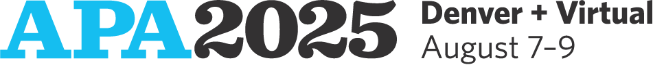 APA 2025 Conference Logo