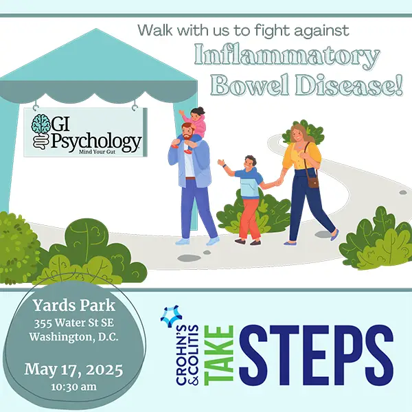 Walk with GI Psychology at Take Steps 2025, Crohn’s & Colitis Foundation